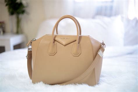 givenchy antigona medium tan|givenchy antigona medium review.